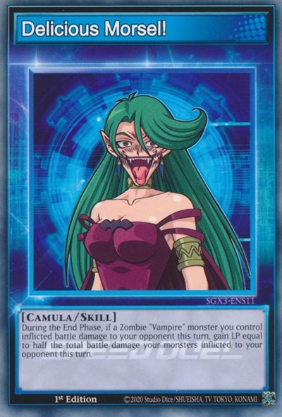 Delicious Morsel! (SGX3-ENS11) [Speed Duel GX: Duelists of Shadows]