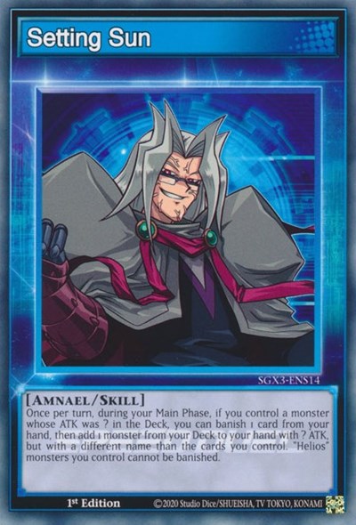 Setting Sun (SGX3-ENS14) [Speed Duel GX: Duelists of Shadows]