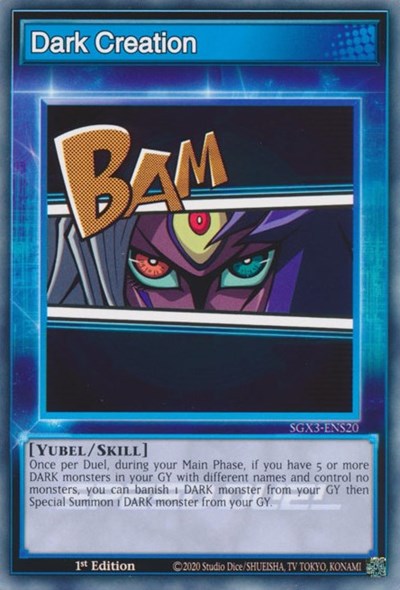 Dark Creation (SGX3-ENS20) [Speed Duel GX: Duelists of Shadows]