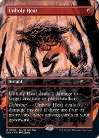 Unholy Heat (4) [Secret Lair Showdown]