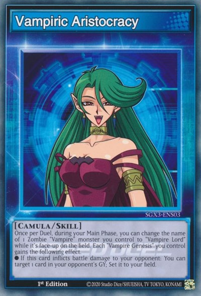 Vampiric Aristocracy (SGX3-ENS03) [Speed Duel GX: Duelists of Shadows]