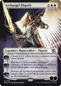 Archangel Elspeth (Borderless) (320) [March of the Machine]
