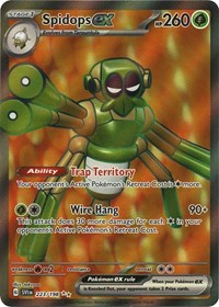 Spidops ex - 223/198 (223/198) [SV01: Scarlet & Violet Base Set]