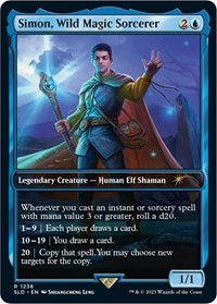 Simon, Wild Magic Sorcerer (1238) [Secret Lair Drop Series]