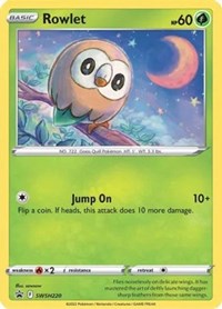 Rowlet - SWSH220 (Cosmos Holo) (SWSH220) [Miscellaneous Cards & Products]