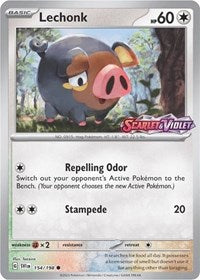 Lechonk - 154/198 (Store Promo) (154/198) [Miscellaneous Cards & Products]
