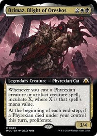 Brimaz, Blight of Oreskos (Extended Art) (89) [Commander: March of the Machine]