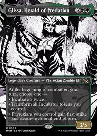 Glissa, Herald of Predation (Showcase) (308) [March of the Machine]