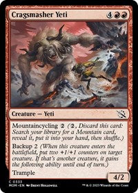 Cragsmasher Yeti (333) [March of the Machine]