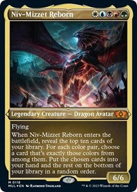 Niv-Mizzet Reborn (Foil Etched) (118) [March of the Machine: Multiverse Legends]