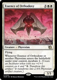 Essence of Orthodoxy (323) [March of the Machine]