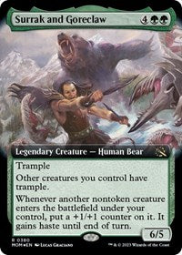 Surrak and Goreclaw (Extended Art) (380) [March of the Machine]