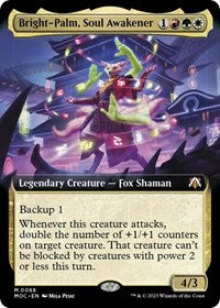 Bright-Palm, Soul Awakener (Extended Art) (88) [Commander: March of the Machine]