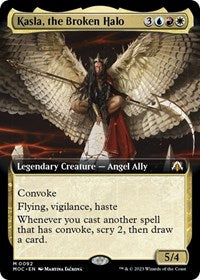 Kasla, the Broken Halo (Extended Art) (92) [Commander: March of the Machine]