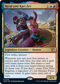 Baral and Kari Zev (218) [March of the Machine]
