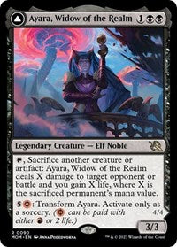 Ayara, Widow of the Realm (90) [March of the Machine]