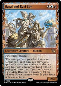 Baral and Kari Zev (Showcase) (302) [March of the Machine]