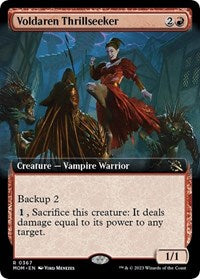 Voldaren Thrillseeker (Extended Art) (367) [March of the Machine]