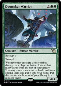 Doomskar Warrior (185) [March of the Machine]