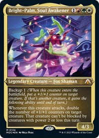 Bright-Palm, Soul Awakener (Display Commander) - Thick Stock (134) [Commander: March of the Machine]
