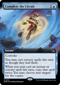 Complete the Circuit (Extended Art) (351) [March of the Machine]