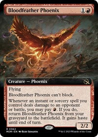 Bloodfeather Phoenix (Extended Art) (362) [March of the Machine]