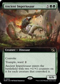 Ancient Imperiosaur (Extended Art) (368) [March of the Machine]