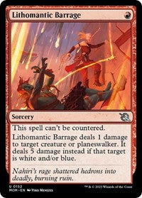 Lithomantic Barrage (152) [March of the Machine]