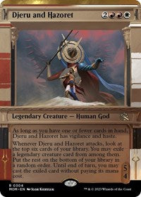 Djeru and Hazoret (Showcase) (304) [March of the Machine]