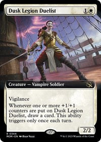 Dusk Legion Duelist (Extended Art) (344) [March of the Machine]