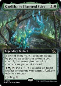 Ozolith, the Shattered Spire (Extended Art) (372) [March of the Machine]