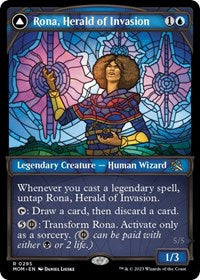 Rona, Herald of Invasion (Showcase) (295) [March of the Machine]