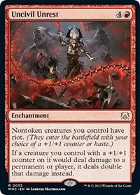 Uncivil Unrest (35) [Commander: March of the Machine]