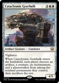 Cataclysmic Gearhulk (176) [Commander: March of the Machine]