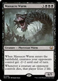 Massacre Wurm (256) [Commander: March of the Machine]
