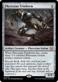 Phyrexian Triniform (370) [Commander: March of the Machine]