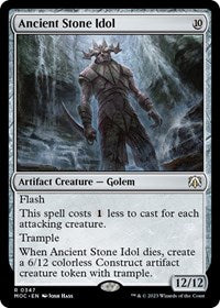 Ancient Stone Idol (347) [Commander: March of the Machine]