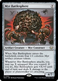 Myr Battlesphere (366) [Commander: March of the Machine]