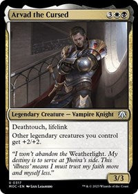 Arvad the Cursed (317) [Commander: March of the Machine]