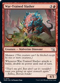 War-Trained Slasher (172) [March of the Machine]