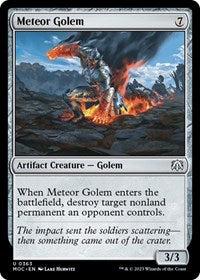 Meteor Golem (363) [Commander: March of the Machine]