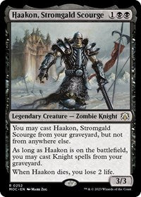 Haakon, Stromgald Scourge (252) [Commander: March of the Machine]