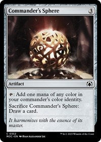 Commander's Sphere (352) [Commander: March of the Machine]