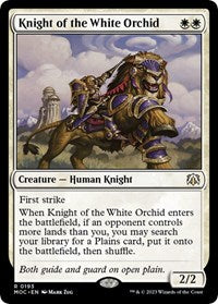 Knight of the White Orchid (193) [Commander: March of the Machine]