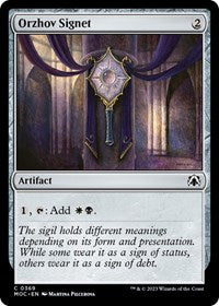 Orzhov Signet (369) [Commander: March of the Machine]