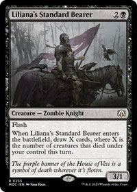 Liliana's Standard Bearer (255) [Commander: March of the Machine]