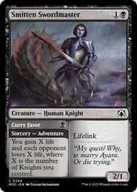 Smitten Swordmaster (268) [Commander: March of the Machine]