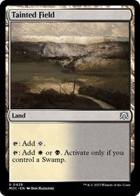 Tainted Field (429) [Commander: March of the Machine]