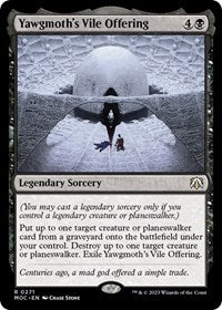 Yawgmoth's Vile Offering (271) [Commander: March of the Machine]