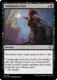 Ambition's Cost (246) [Commander: March of the Machine]